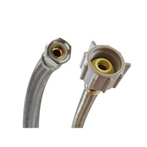 Fluidmaster B1T16 Toilet Connector, Braided Stainless Steel-3/8-Inch Fem... - £16.58 GBP