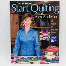 Start Quilting Quilt Pattern Paperback By Alex Anderson Signed - £6.44 GBP