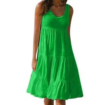 Dress Women Green L - £11.92 GBP