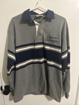 MENS Large Queens University Rugby Jersey Barbarian Ontario CIS - $39.59