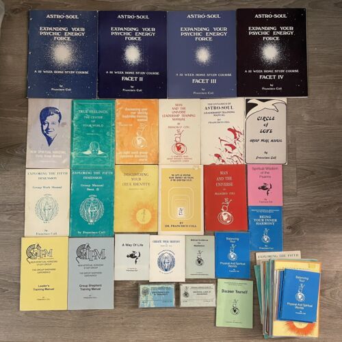 Primary image for Francisco Coll 50 Book Lot Wayshowers College New Age Psychic Spirituality