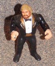 Vintage 1990 Hasbro WWF Ted Dibiase Million Dollar Man Wrestling Action Figure - £17.57 GBP