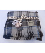 Anta Clunes Collection100% merino Wool throw Blanket Scotland  - $223.14 CAD
