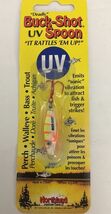 Northland Tackle BRUVS3-60 UV Buck Shot Rattle Spoon Electric Perch 1/8 ... - $20.75 CAD