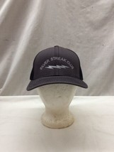 Trucker Hat Baseball Cap Vintage SnapBack Mesh Silver Streak Club - £31.96 GBP