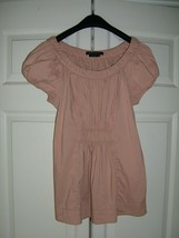 BCBG MAXAZRIA Ladies Size Small Tan Ladies Shirt Top - £7.85 GBP