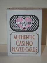 THE PLEASURE PIT - AUTHENTIC CASINO PLAYED CARDS - $10.00