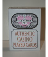 THE PLEASURE PIT - AUTHENTIC CASINO PLAYED CARDS - $10.00