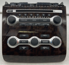 2011 Nissan Maxima AM FM Radio Climate Control Faceplate OEM A02B22017 - £56.87 GBP