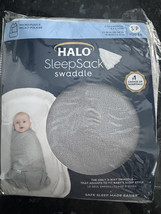 Halo Sleepsack Swaddle Newborn 3-6 Months Small Micro-Fleece Unisex Bran... - $14.03