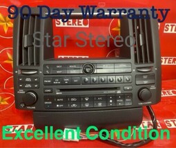 2003-2006 INFINITI FX35 FX45 Climate Control Radio CD Player Dash Vent B... - $152.18