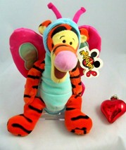 Disney 9&quot; Tigger Butterfly  Bean Bag Plush -  2000, Easter - New with Tag - £11.79 GBP