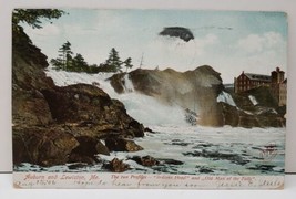 Auburn and Lewiston Maine Indian Head and Old Man of the Falls Postcard C14 - £10.16 GBP
