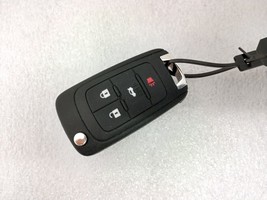 GM 2010+ OEM keyless entry flip fob +key. Door lock unlock hatch 4 button remote - £27.99 GBP