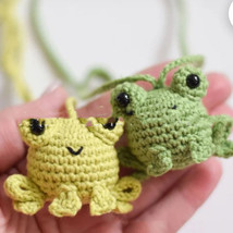 Handmade Woven Pendant For The Small Frog Inside The Car - £8.05 GBP