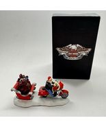 Harley Davidson Christmas Ornament Santa Riding Bike HD 96994-09V - $273.81 MXN
