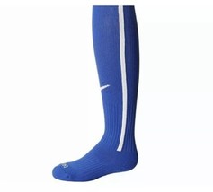 NEW Nike Vapor Men&#39;s Football Knee High Blue Socks (1-Pair), Size 8-12 S... - $150.53 MXN