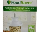 FoodSaver Vacuum Sealing Accessory Wide-Mouth Jar Sealer No Hose - £7.77 GBP