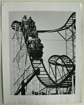1970&#39;s / 1980&#39;s Vintage Original Rollercoaster Photograph (9&quot; X 11.5&quot;) Americana - £21.51 GBP