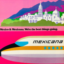 1978 Mexicana Airlines Advertisement Vintage Aviation Mexico Travel DWW12E - $42.03 CAD