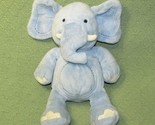 KOALA BABY BLUE ELEPHANT BABY PLUSH 12&quot; BLUE STITCHED TUMMY STUFFED ANIM... - $22.50