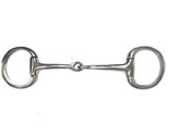 English Horse 3.5&quot; Mini Pony size Eggbutt Snaffle Mouth Bit Stainless Steel - $16.80