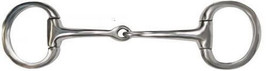 English Horse 3.5&quot; Mini Pony size Eggbutt Snaffle Mouth Bit Stainless Steel - £13.19 GBP