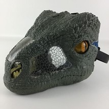Jurassic World Chomp Roar Electronic Mask Velociraptor Blue Dinosaur 2017 Mattel - £33.98 GBP