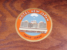 Hotel New Japan Luggage Label, Tokyo - $5.95