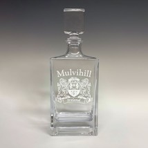 Mulvihill Irish Coat of Arms Deluxe Whiskey Decanter - $62.72