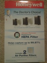 NIB Two Honeywell Allergen Remover Replacement Air Purifier HEPA Filter ... - $51.47
