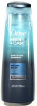 Dove Men Care Fortifying Shampoo Cooling Relief Icy Menthol Refresh Hair... - £18.08 GBP