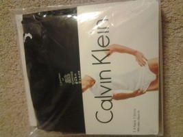 NIP Calvin Klein 3 pack V Neck Men&#39;s size SMALL Classic Fit Tee Shirts Black - £23.29 GBP