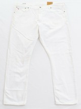 Polo Ralph Lauren Varick Slim Straight Fit White Cotton Denim Jeans Men&#39;s NWT - £78.55 GBP