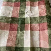 Richloom FABRIC Plaid Green Red Pink 56”wide x 100&quot; length - £22.29 GBP