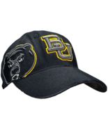 Baylor University embroidered Bear and centered BU logo stretch fit blac... - $27.40