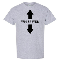 Two Seater - T-Shirt - $14.00