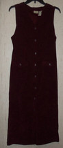 EXCELLENT WOMENS ST. JOHN&#39;S BAY BURGUNDY JUMPER DRESS   SIZE 10 M - £22.06 GBP