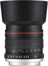 Andoer 85Mm F1.8 Large Aperture Medium Telephoto Full Frame Portrait Camera Lens - £91.77 GBP