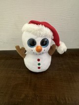 Ty Scoop The Snowman Plush Stuffed Toy 6 Inch  - $8.40