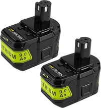 Ryobi 18V Lithium-Ion Battery P103, P104, P105, P107, And P106 Ryee 2Pack 9.0Ah - £94.15 GBP