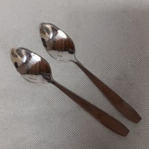 Grapefruit Spoons 2 Stainless Steel 5-7/8&quot; - £5.47 GBP