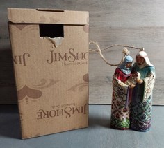 Jim Shore Holy Family 5&quot; Hanging Ornament 2007 Nativity 4007946 Christmas w Box - £18.45 GBP