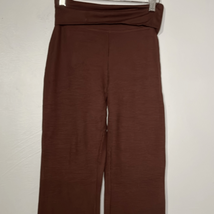 No Boundaries Ribbed Fold Over Flare Pants Juniors Size XS - $9.80