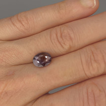 3.31ct Unheated Golden Flash Purple Sapphire w. Report - $329.93