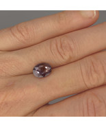 3.31ct Unheated Golden Flash Purple Sapphire w. Report - $329.93