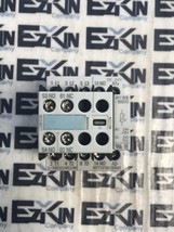Siemens 3RT1016-1BB41 Contactor 600V 20Amp W/3RH1916-1F11 Auxiliary Cont... - $18.20