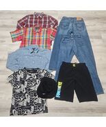 Clothes Lot Boys Size 12 14 L XL 8pc Ralph Lauren Levis Nike Air Jordan ... - €33,78 EUR