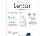 Lexar microSD Memory Card Reader with Lightning Connector - $17.81