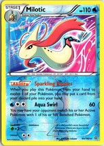 Milotic Primal Clash 44/160 Reverse Holo Holo Rare Pokémon TCG  - $4.99